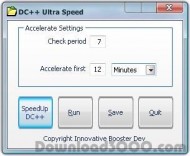 Dc++ Ultra Speed screenshot